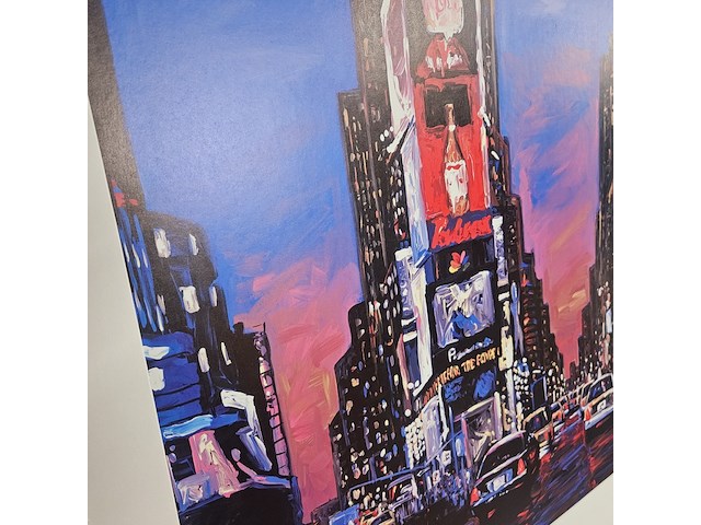 Kunstwerk van kunstenaar david wilson - ''times square south'' - afbeelding 4 van  5