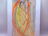 Kunstwerk van kunstenaar koes komo - gesigneerd