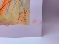 Kunstwerk van kunstenaar koes komo - gesigneerd - afbeelding 2 van  4