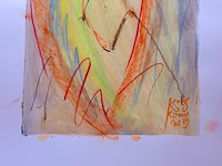 Kunstwerk van kunstenaar koes komo - gesigneerd - afbeelding 4 van  4