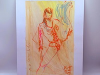 Kunstwerk van kunstenaar koes komo - gesigneerd - afbeelding 1 van  4