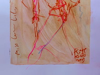 Kunstwerk van kunstenaar koes komo - gesigneerd - afbeelding 2 van  4