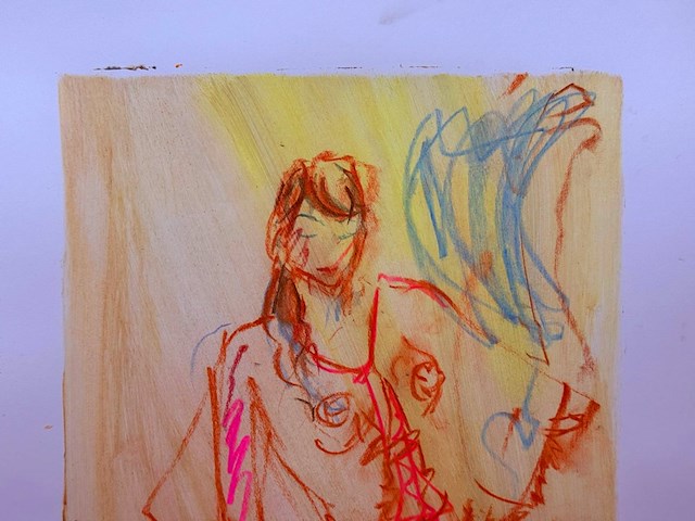 Kunstwerk van kunstenaar koes komo - gesigneerd - afbeelding 4 van  4