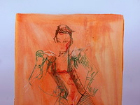 Kunstwerk van kunstenaar koes komo - gesigneerd - afbeelding 4 van  4