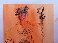 Kunstwerk van kunstenaar koes komo - gesigneerd - afbeelding 4 van  4