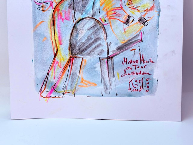 Kunstwerk van kunstenaar koes komo - gesigneerd - afbeelding 2 van  3