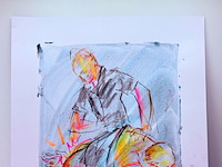 Kunstwerk van kunstenaar koes komo - gesigneerd - afbeelding 3 van  3