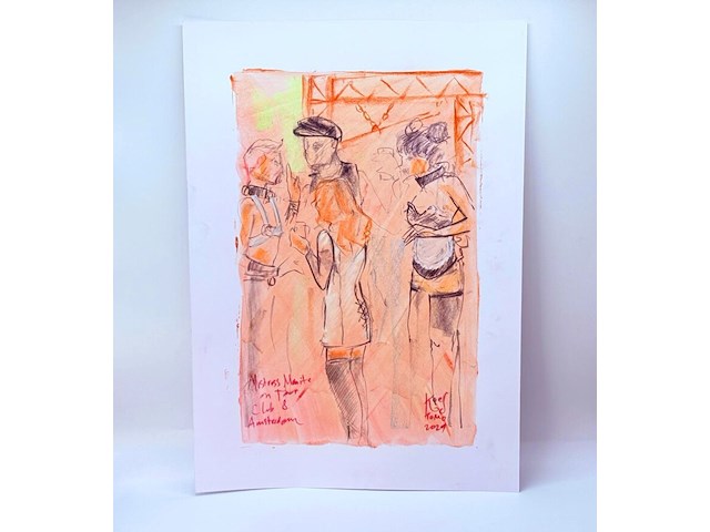 Kunstwerk van kunstenaar koes komo - gesigneerd - afbeelding 1 van  3