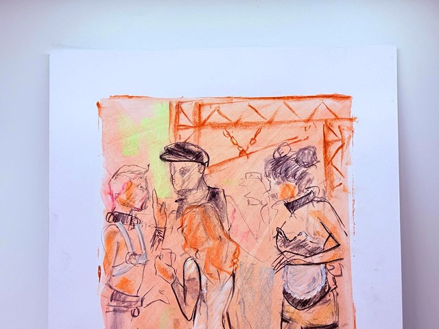 Kunstwerk van kunstenaar koes komo - gesigneerd - afbeelding 3 van  3