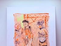 Kunstwerk van kunstenaar koes komo - gesigneerd - afbeelding 3 van  3