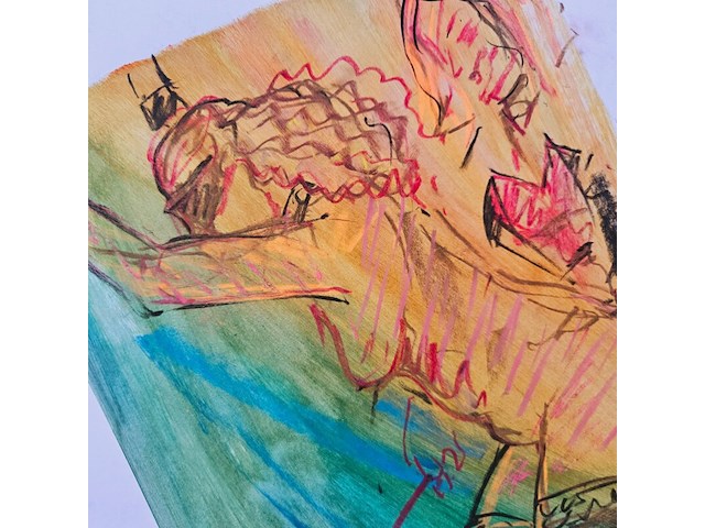 Kunstwerk van kunstenaar koes komo - gesigneerd - afbeelding 2 van  3