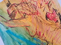 Kunstwerk van kunstenaar koes komo - gesigneerd - afbeelding 2 van  3
