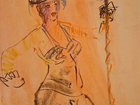 Kunstwerk van kunstenaar koes komo - gesigneerd - afbeelding 2 van  4