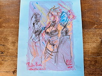 Kunstwerk van kunstenaar koes komo - gesigneerd - afbeelding 1 van  3