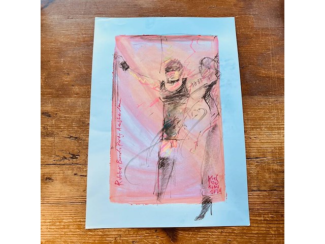 Kunstwerk van kunstenaar koes komo - gesigneerd - afbeelding 1 van  3