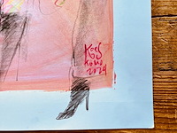 Kunstwerk van kunstenaar koes komo - gesigneerd - afbeelding 2 van  3