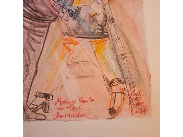 Kunstwerk van kunstenaar koes komo - gesigneerd - afbeelding 2 van  3