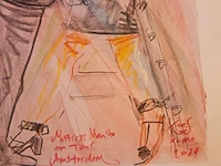 Kunstwerk van kunstenaar koes komo - gesigneerd - afbeelding 2 van  3
