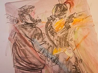 Kunstwerk van kunstenaar koes komo - gesigneerd - afbeelding 3 van  3