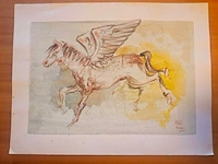 Kunstwerk van kunstenaar koes komo - gesigneerd