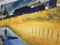 Kunstwerk van kunstenaar wil rowlands - ''een man en zijn hond'' - afbeelding 2 van  5