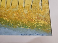 Kunstwerk van kunstenaar wil rowlands - ''een man en zijn hond'' - afbeelding 4 van  5