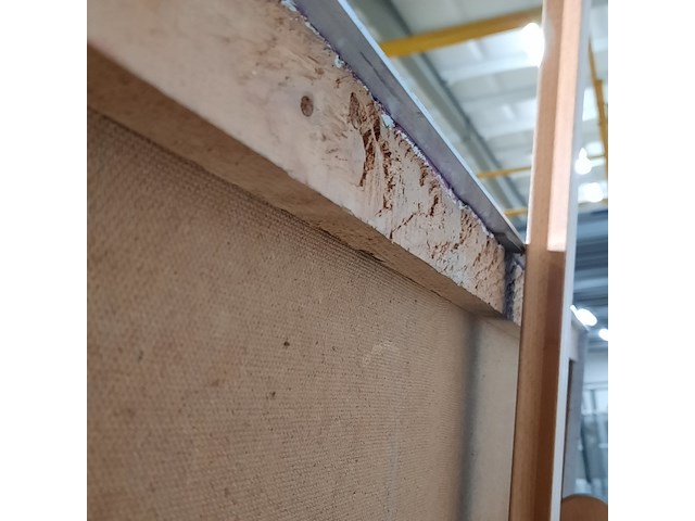 Kunstwerk, zijde collage, maya wildevuur - afbeelding 7 van  8