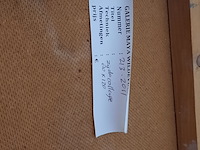 Kunstwerk, zijde collage, maya wildevuur - afbeelding 8 van  8