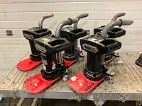 Kunzle & tasin floor edger nova 2 kantenschuurmachine (5x)