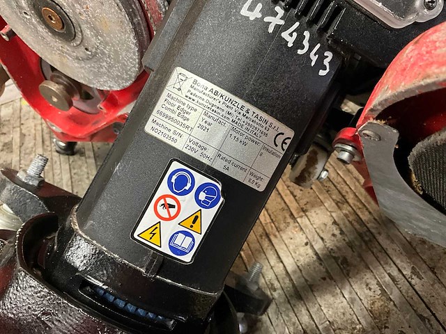 Kunzle & tasin floor edger nova 2 kantenschuurmachine (5x) - afbeelding 5 van  5