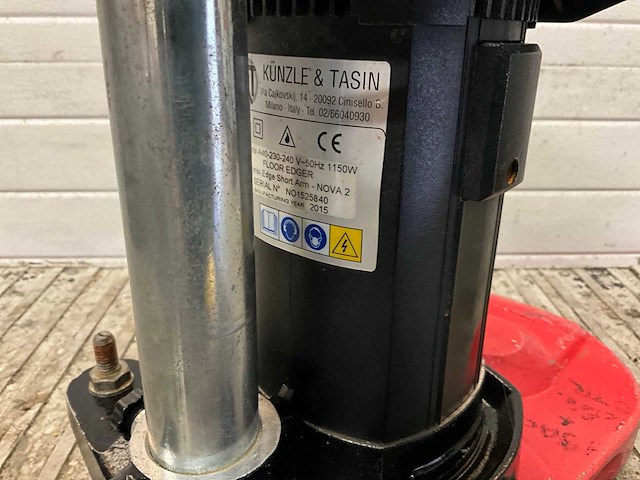 Kunzle & tasin floor edger nova 2 kantenschuurmachine - afbeelding 4 van  5