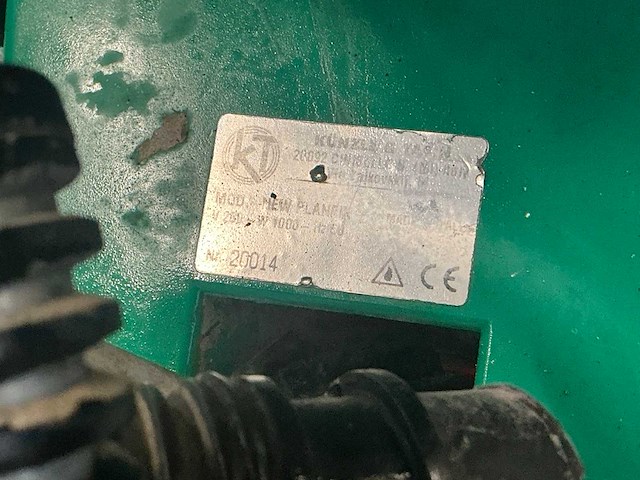 Kunzle&tasin new planfix schuurmachine - afbeelding 7 van  7