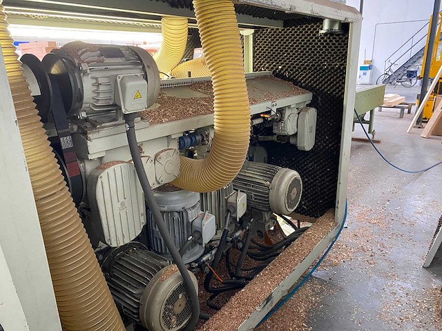 Kuper - swt 23 xl-5r - vierzijdige profileer- en schaafmachine - 2008 - afbeelding 2 van  17