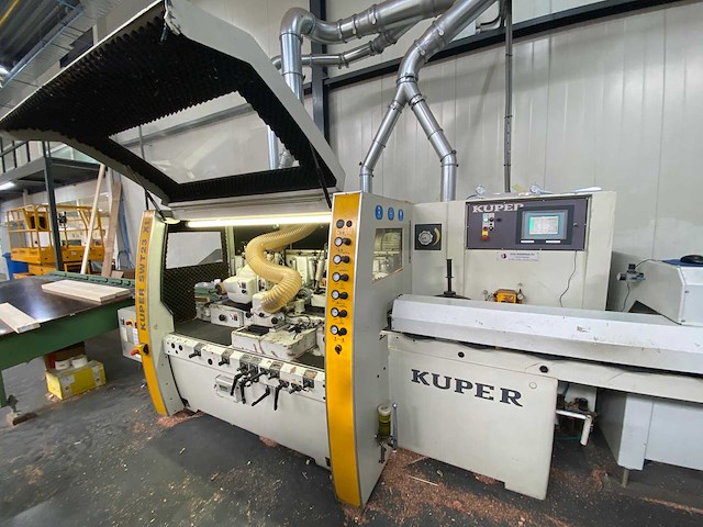 Kuper - swt 23 xl-5r - vierzijdige profileer- en schaafmachine - 2008 - afbeelding 14 van  17
