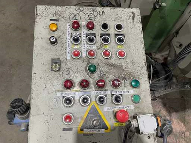Küpfermuhle - 1972 - doin-vuin 605 - vierzijdige profileer- en schaafmachine - afbeelding 4 van  21