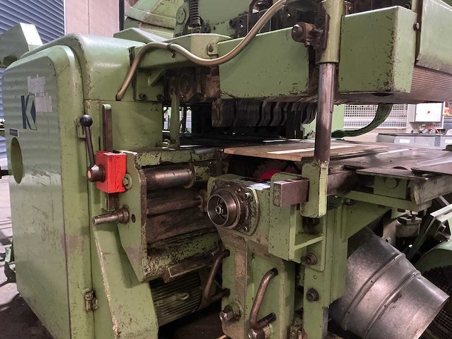 Kupfermühle - 1980 - vierzijdige profileer- en schaafmachine - afbeelding 1 van  12