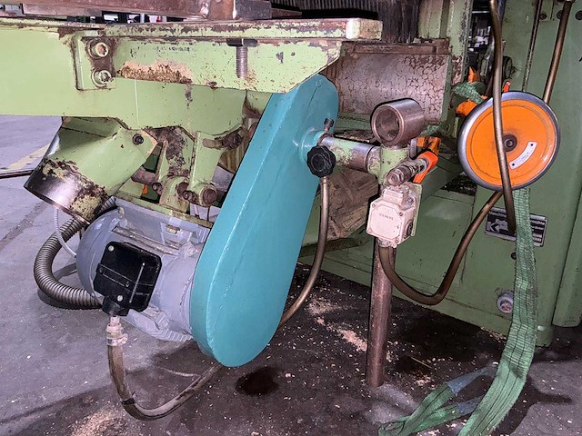 Kupfermühle - 1980 - vierzijdige profileer- en schaafmachine - afbeelding 3 van  12