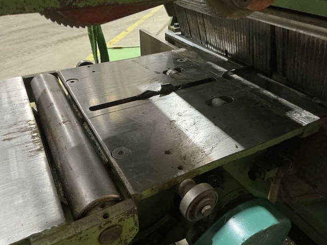 Kupfermühle - 1980 - vierzijdige profileer- en schaafmachine - afbeelding 11 van  12