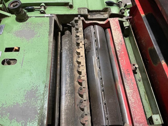 Kupfermühle - 1980 - vierzijdige profileer- en schaafmachine - afbeelding 12 van  12