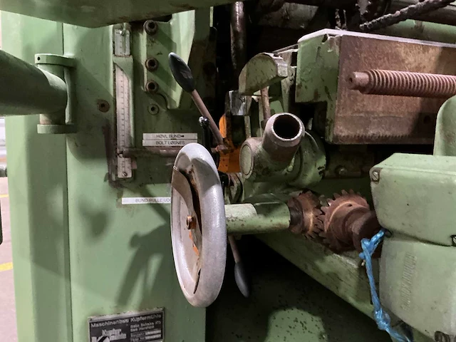Kupfermühle - doin-vuin 860 - brede schaafmachine/ tweezijdige schaafmachine - afbeelding 2 van  17