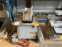Kupp/asco tef-124 drop-inn 1-pans friteuse - afbeelding 2 van  6