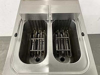 Küppersbusch - fef 224 - dubbele rvs friteuse - afbeelding 9 van  10