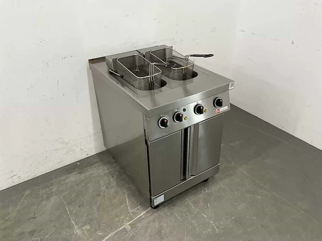 Küppersbusch - fef 224 - dubbele rvs friteuse - afbeelding 4 van  10