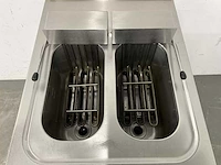 Küppersbusch - fef 224 - dubbele rvs friteuse - afbeelding 9 van  10