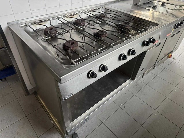 Kuppersbusch - fgh 610 - 6-pits gasfornuis met neutrale unit - afbeelding 2 van  6