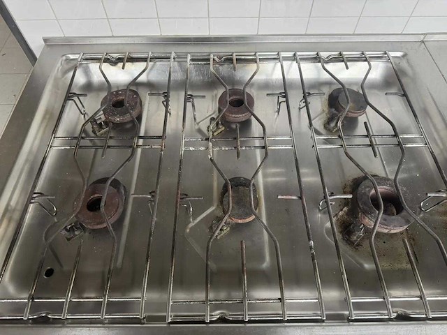 Kuppersbusch - fgh 610 - 6-pits gasfornuis met neutrale unit - afbeelding 4 van  6