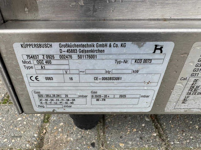 Küppersbusch - gas lava grill - grill- en bakplaat - afbeelding 5 van  5