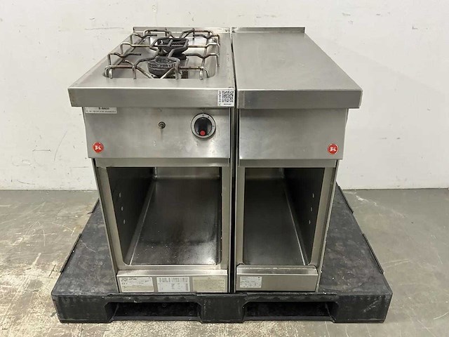 Küppersbusch - ogh 210 - 2-pits gasfornuis & neutrale unit - afbeelding 1 van  5