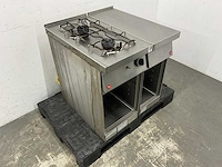 Küppersbusch - ogh 210 - 2-pits gasfornuis & neutrale unit - afbeelding 4 van  5