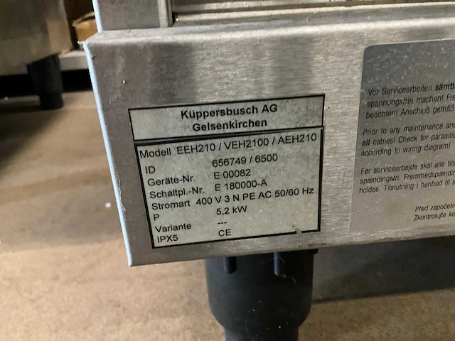 Küppersbusch eeh210 elektrisch kookplaat - afbeelding 6 van  6